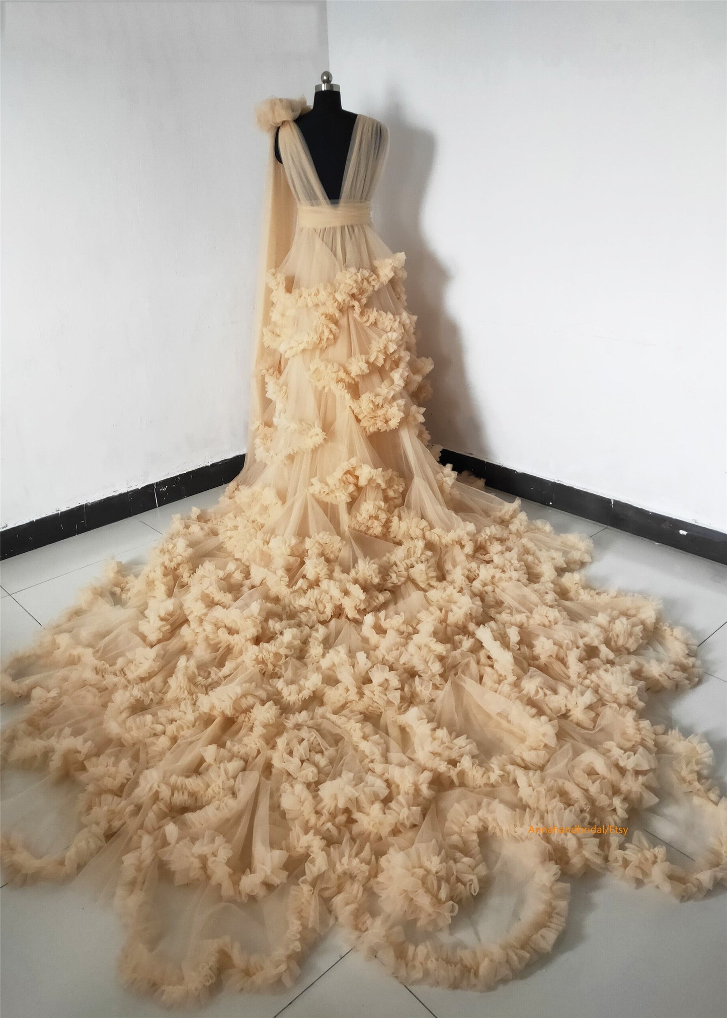 Champagne Photo Shot Dress