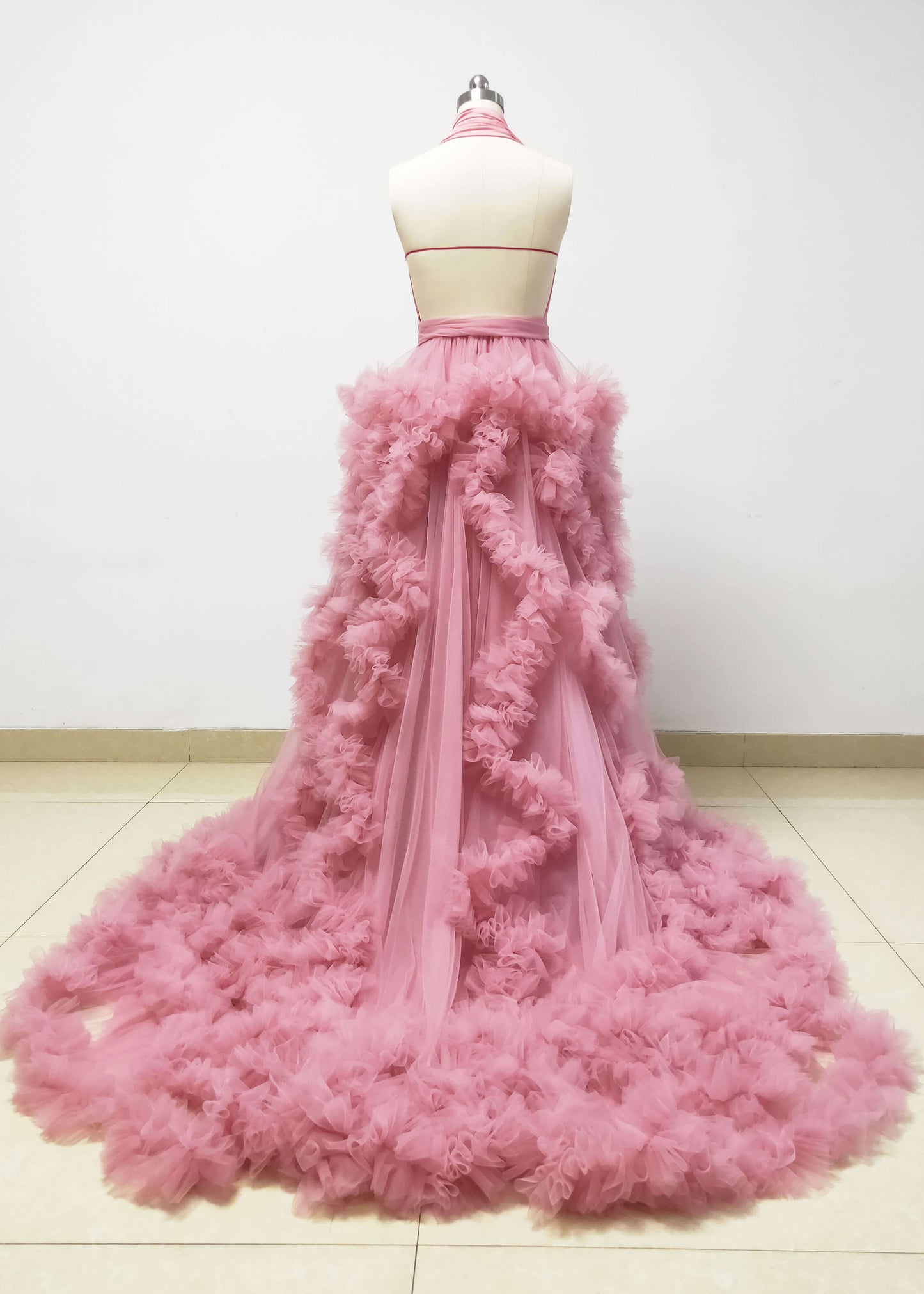 Hot Pink Maternity Dress