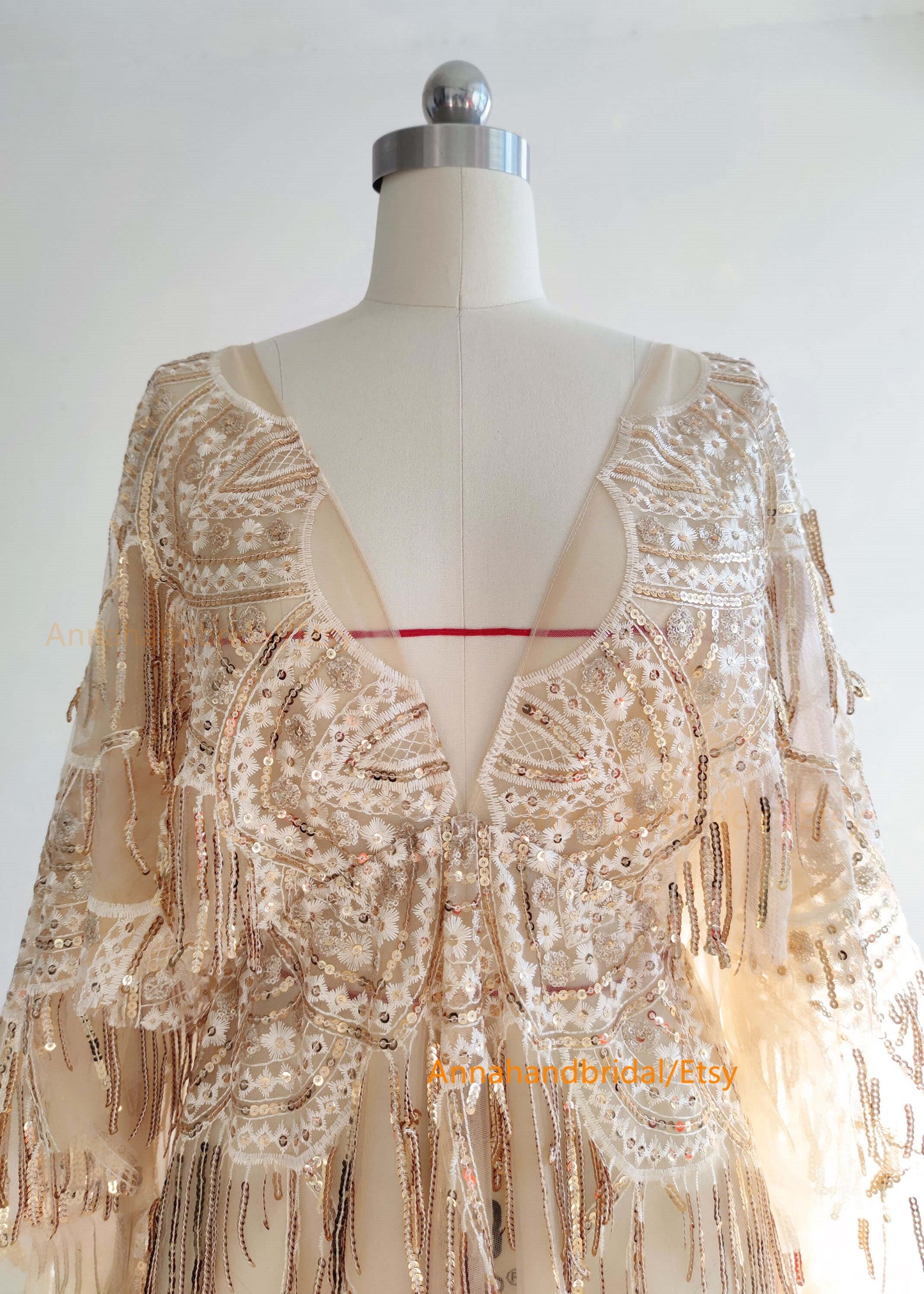 Free Size Light Gold Glitter Maternity Dress/Ready to ship